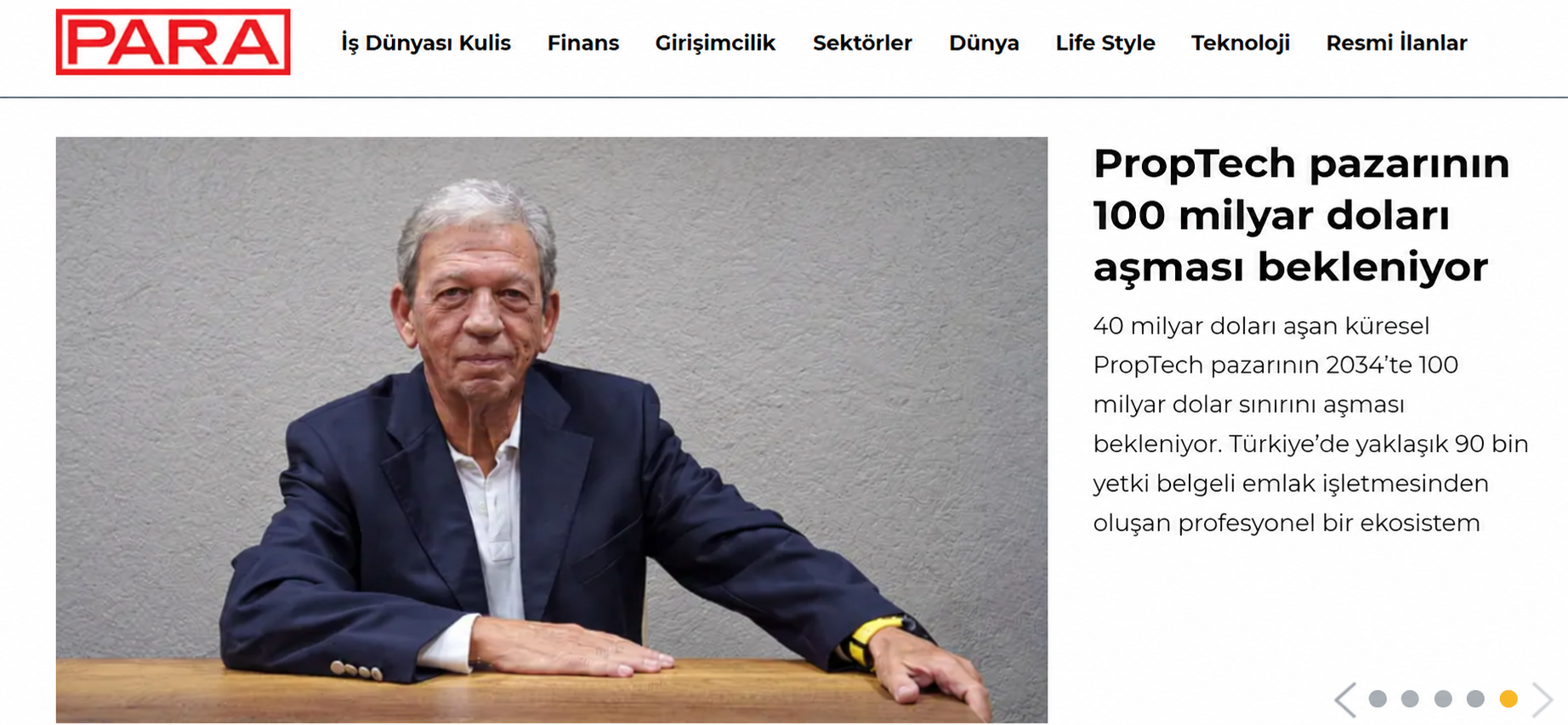 PropTech pazarının 100 milyar doları aşması bekleniyor!